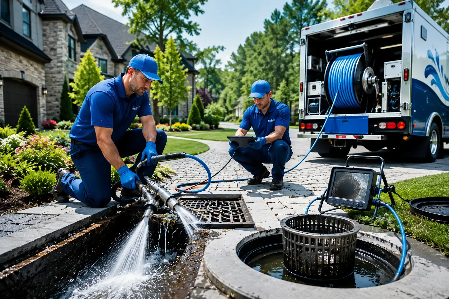 Local outdoor drain cleaning professionals in Alledonia, OH