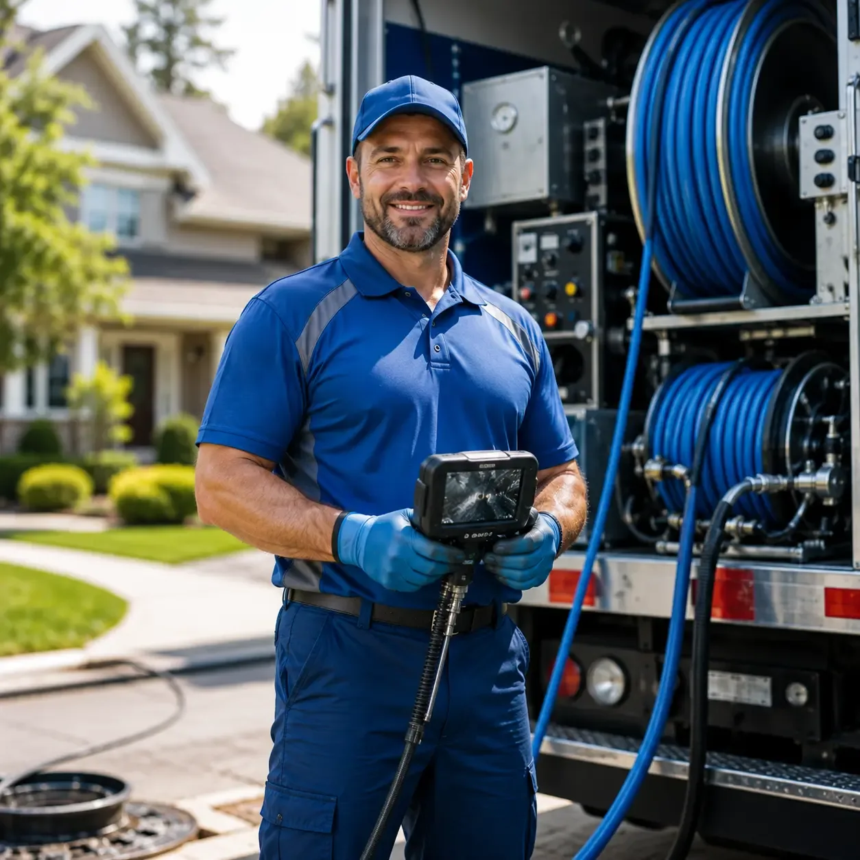 Local outdoor drain cleaning specialists in Alledonia, OH